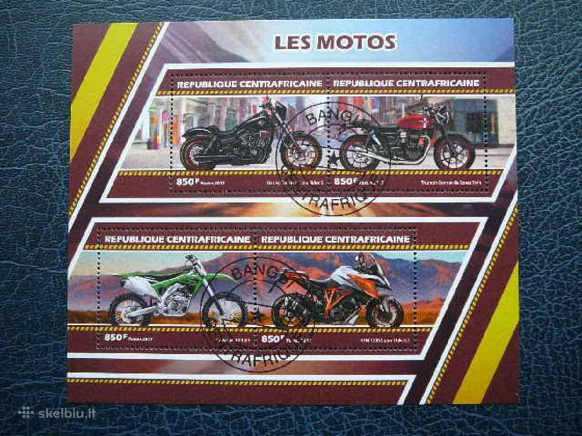 Motociklai Centr. Afrikos Resp. 2016 antsp. caf155