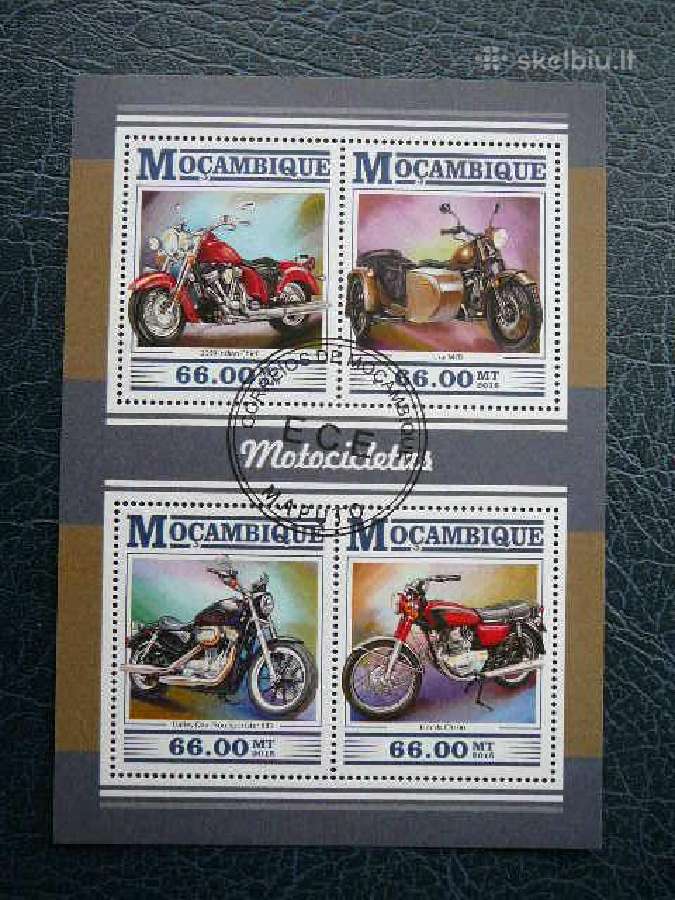 Motociklai Mozambikas 2015 antsp. mb508