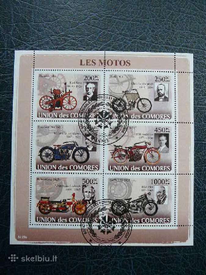 Motociklai Komorai 2008 antsp. cmr553
