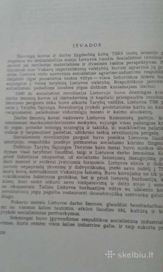 Lietuvos tsr istorija -4tomas -1975 m. - nuotraukos Nr. 9
