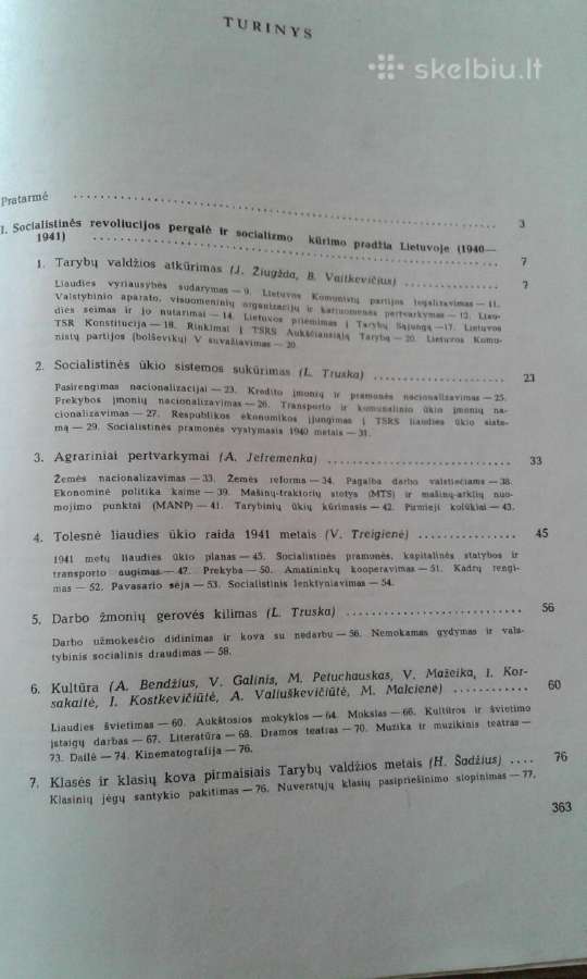 Lietuvos tsr istorija -4tomas -1975 m. - nuotraukos Nr. 11