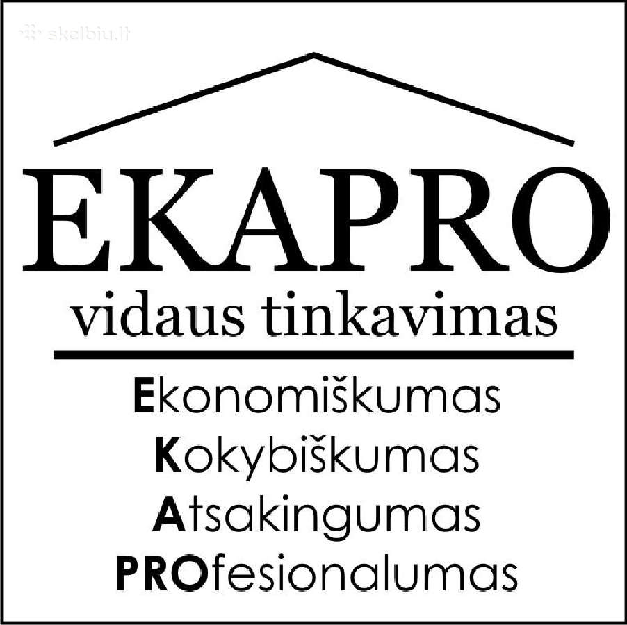 Vidaus Sienų Tinkavimas, tinkuotojai, tinko darbai - nuotraukos Nr. 10