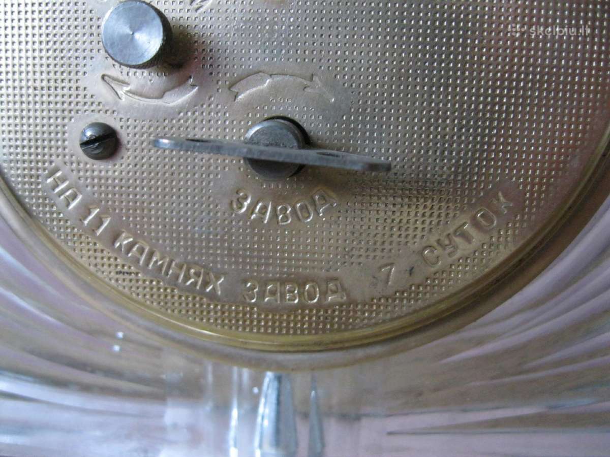 CCCP stalo laikrodis. .gal kolekcijai.zr. foto - nuotraukos Nr. 7