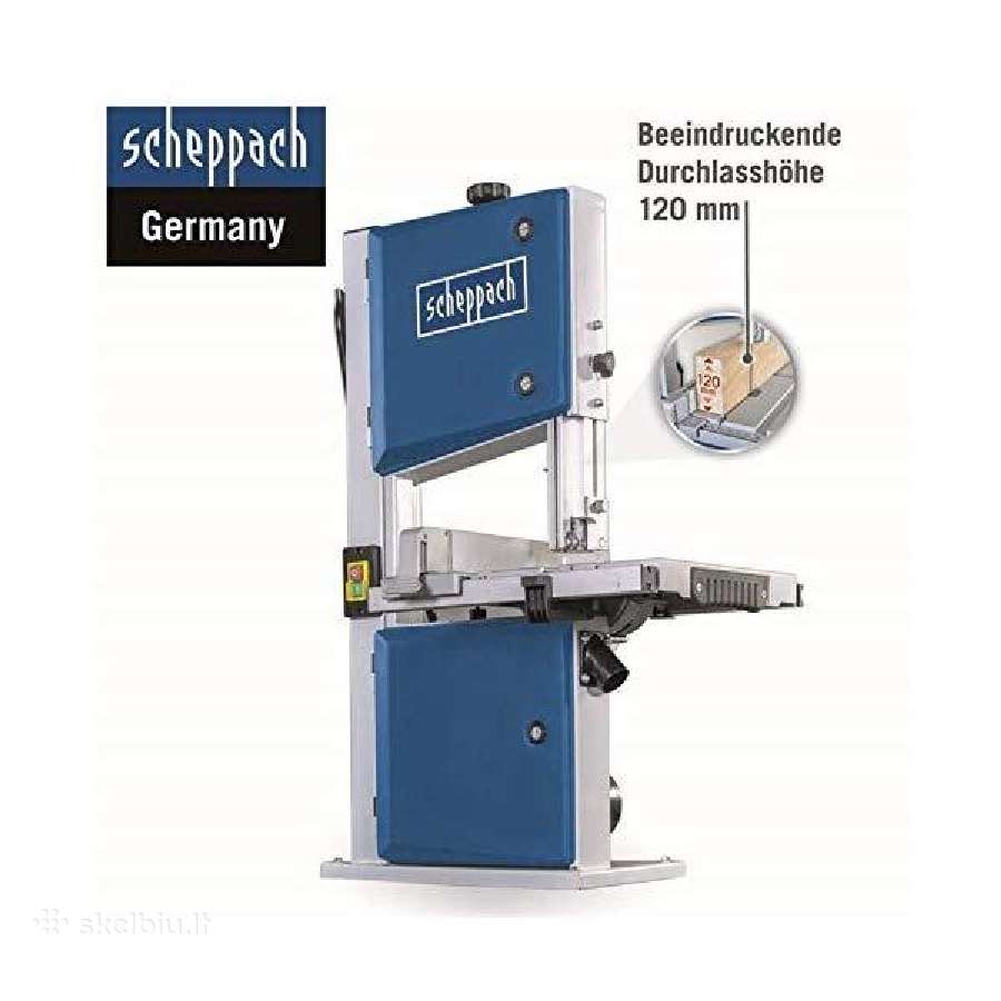 Scheppach Hbs 261, Juostinės pjovimo staklės - nuotraukos Nr. 2