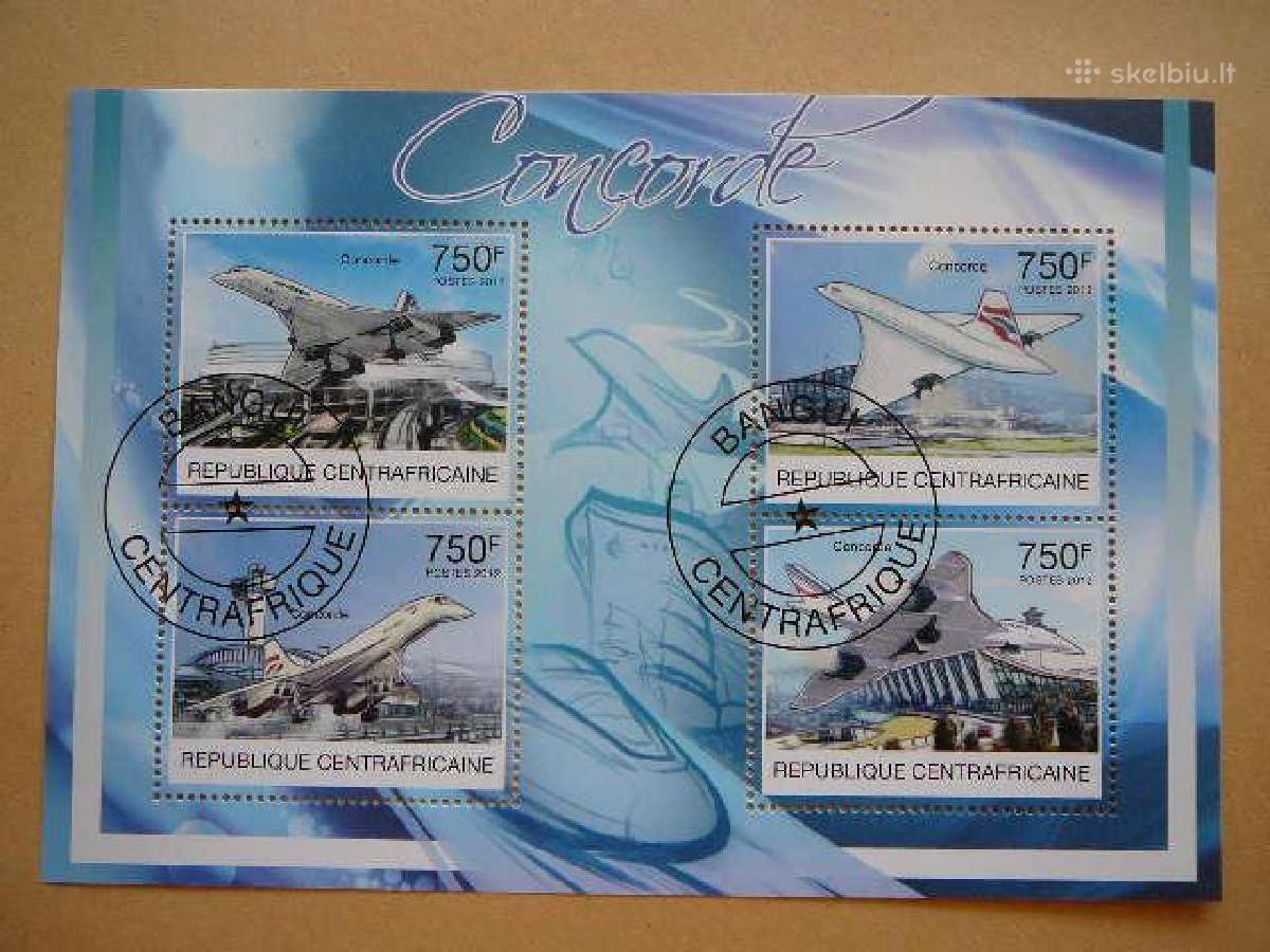Lektuvai Centr. Afrikos Resp. 2012 antsp. caf146