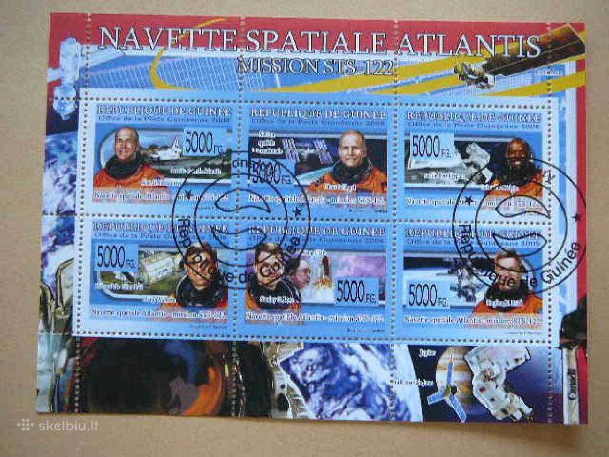 Kosmosas Atlantis Gvineja 2008 antsp. gvn06