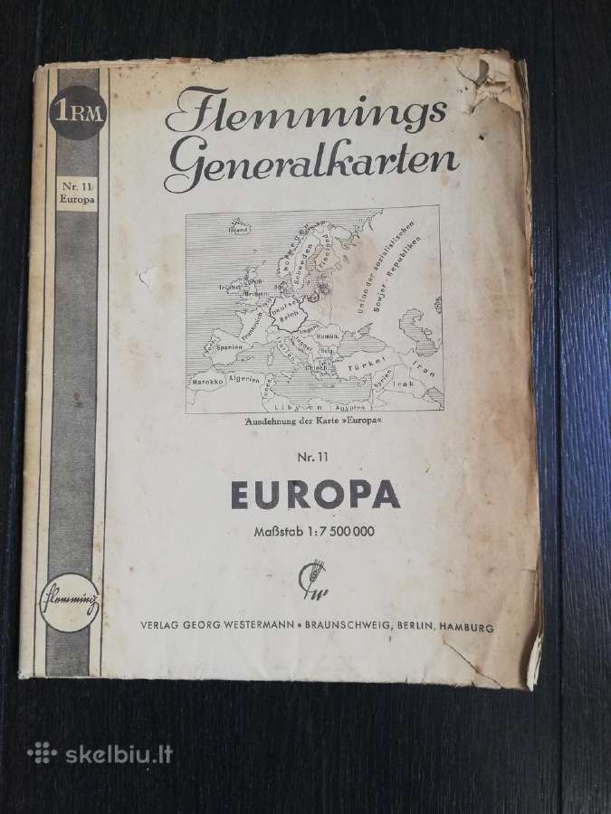 Vokiškas žemėlapis