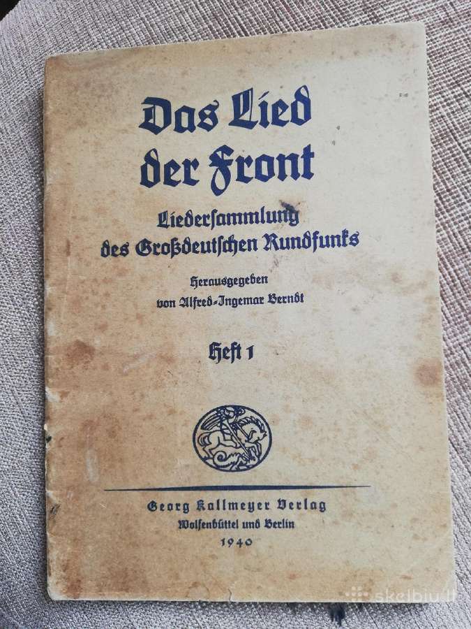 Ww2 vokiška knyga