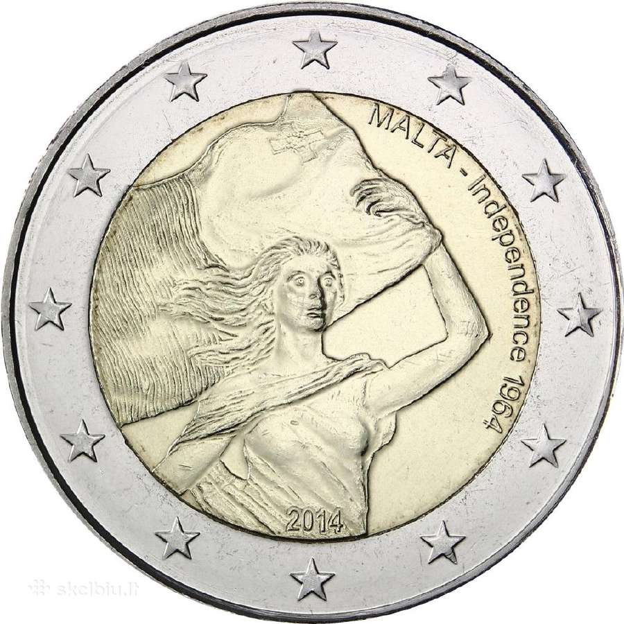 Maltos proginės euro monetos - nuotraukos Nr. 22