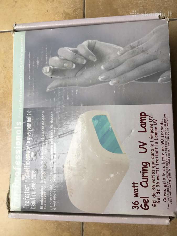 Gelio stingdinimui lampa/gel Curing Uv Lamp - nuotraukos Nr. 2