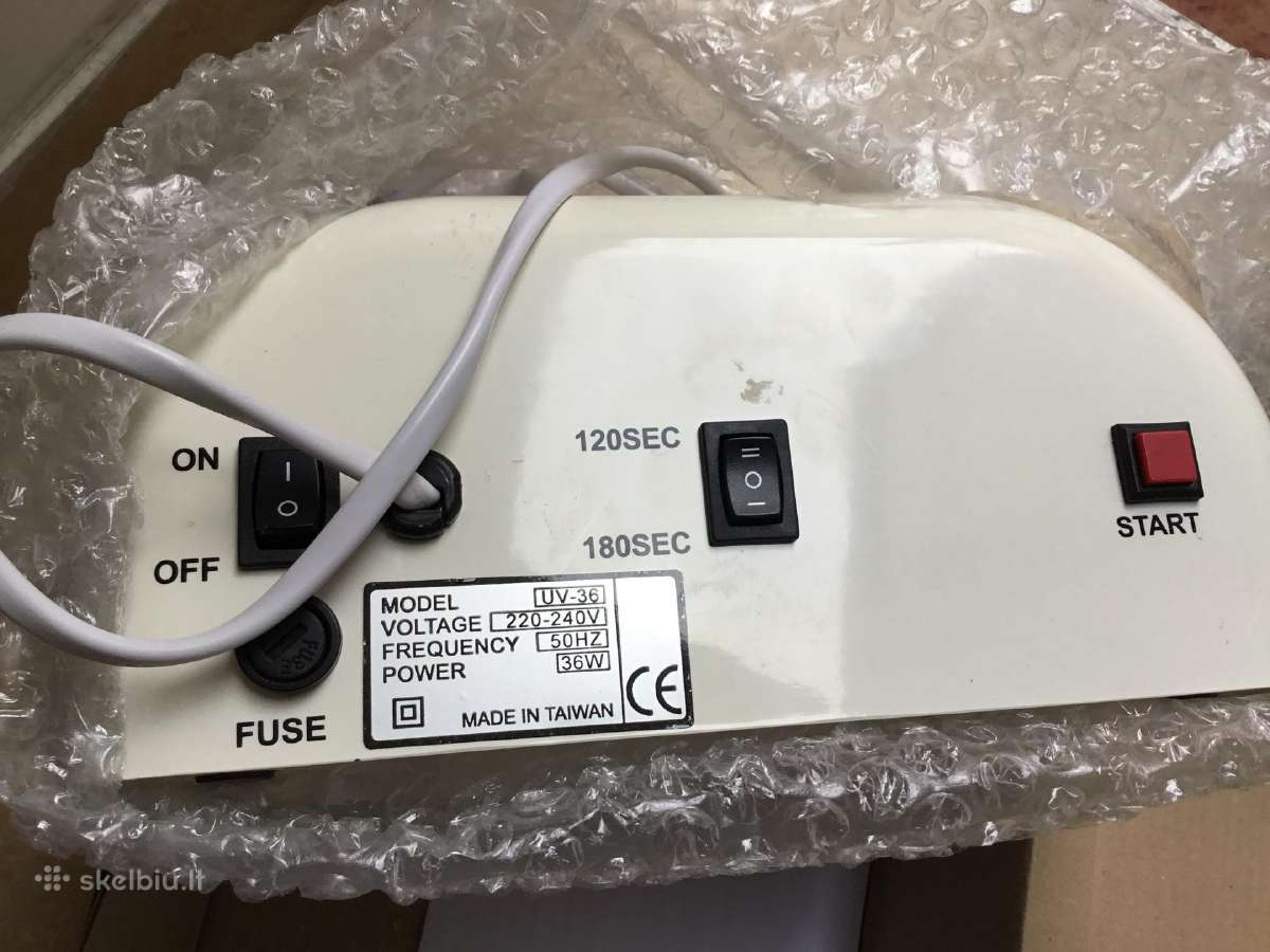 Gelio stingdinimui lampa/gel Curing Uv Lamp - nuotraukos Nr. 3