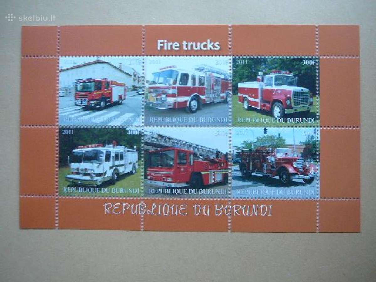 Gaisrines Automobiliai Burundis 2011 svarus f730