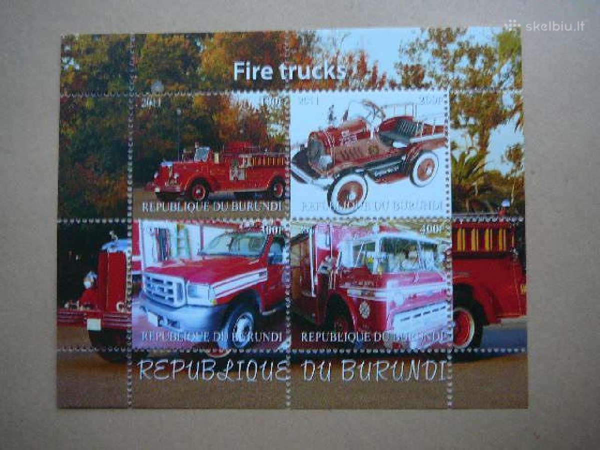 Gaisrines Automobiliai Burundis 2011 svarus f732