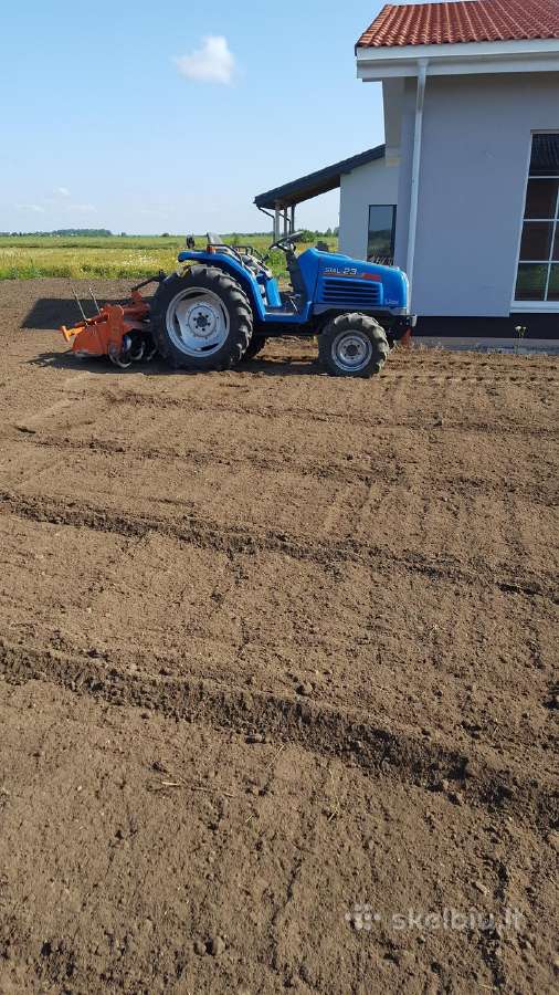 Kelmų krūmų rovimas. Žemės Frezavimas Klaipedos.r - nuotraukos Nr. 22