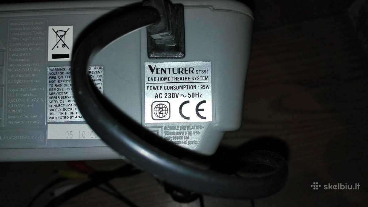Dvd grotuvas Venturer Sts91 - nuotraukos Nr. 5