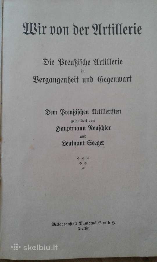 Prūsijos artilerija praeityje ir dabar 1913 m. - nuotraukos Nr. 7