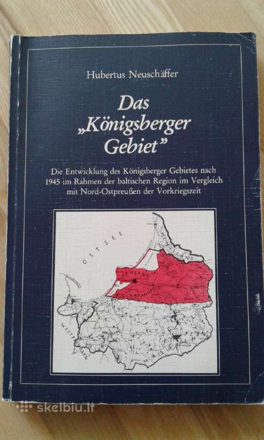 Kionigsbergo sritis 1991 m. H.neuschaffer
