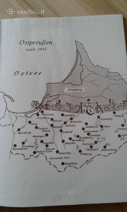 D.weld Rytų Prūsija anksčiau ir dabar 1981 m. - nuotraukos Nr. 2