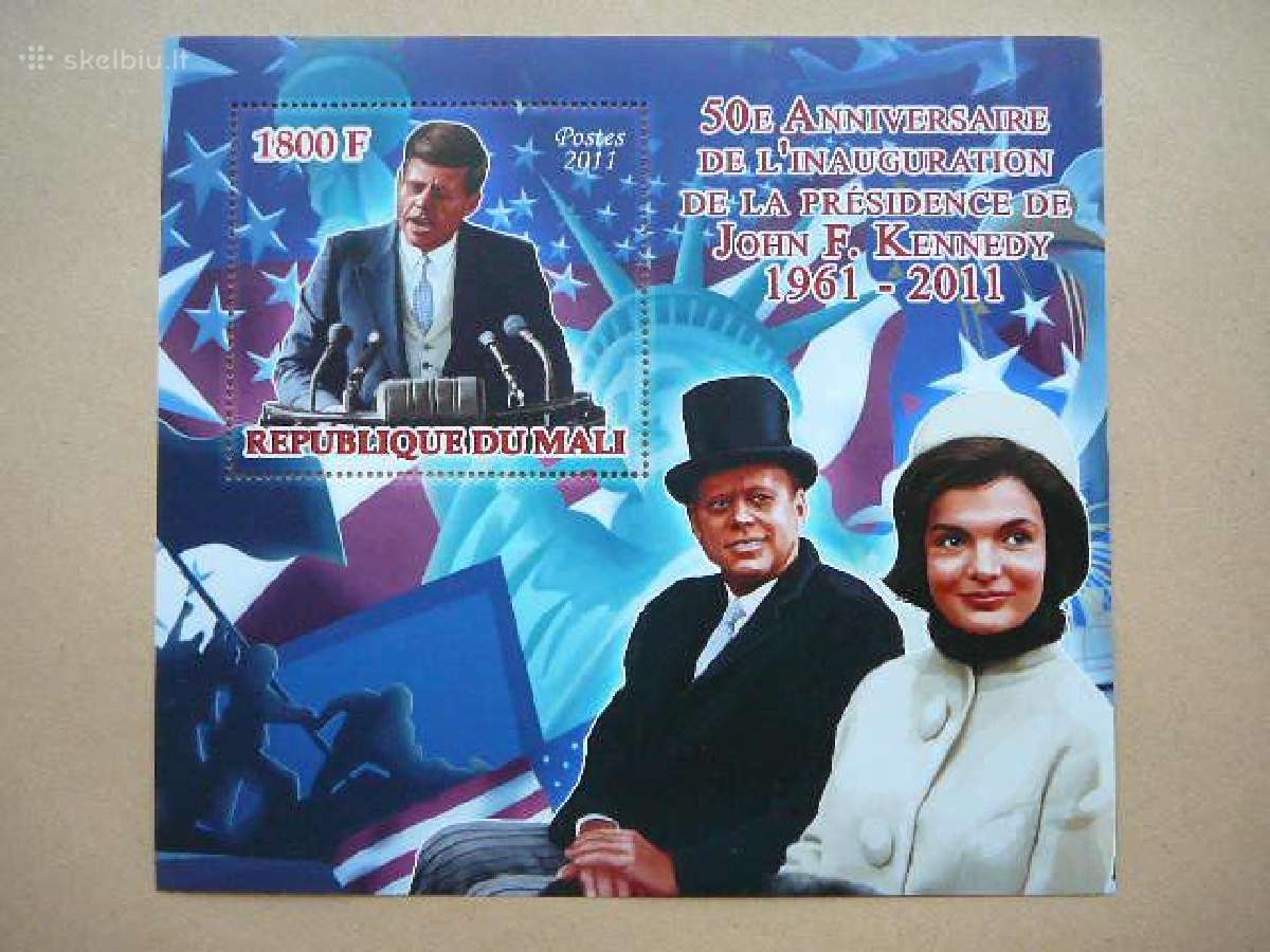 Amerikos Prezidentas Dzonas Kenedis Mnh ml3611