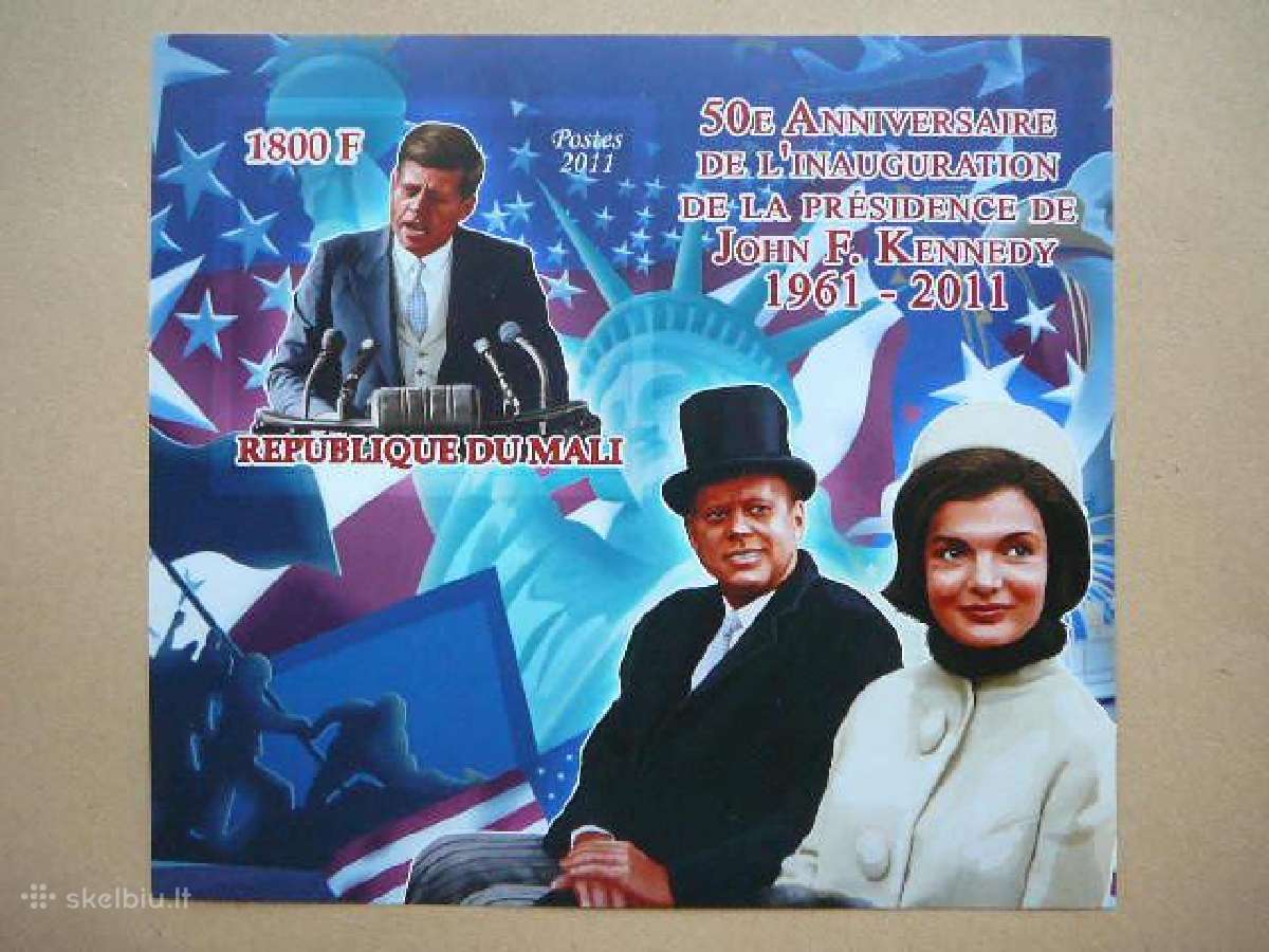 Amerikos Prezidentas Dzonas Kenedis Mnh ml3611b