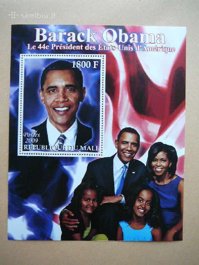 Amerikos Prezidentas Barack Obama Mnh m0935