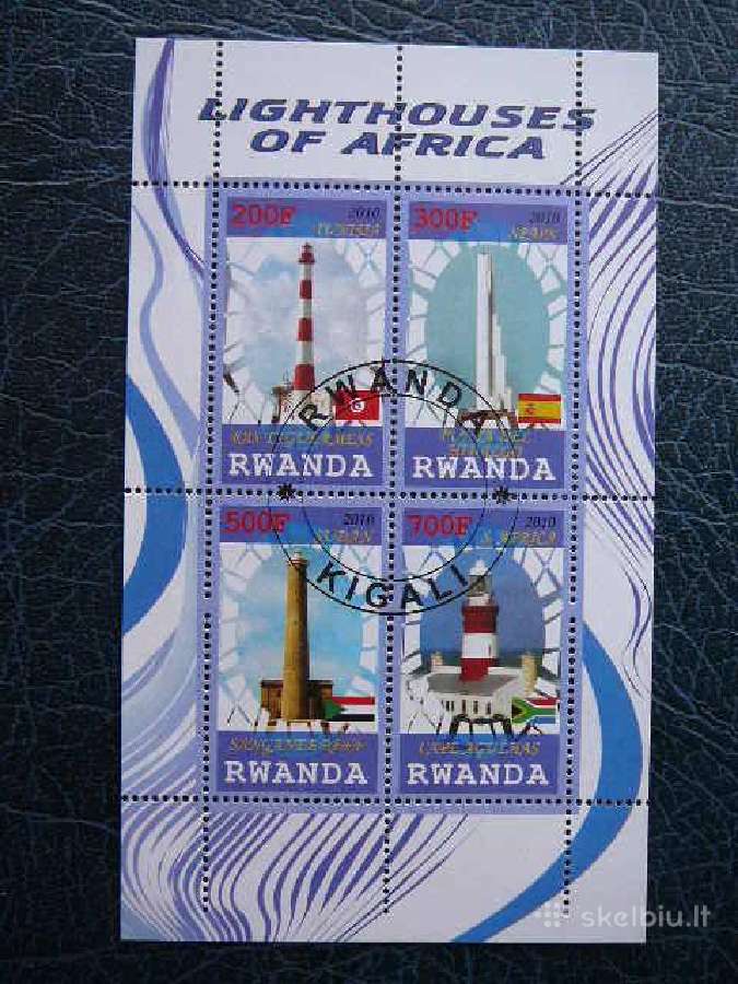 Svyturiai Afrikos Ruanda 2010 antsp. s652
