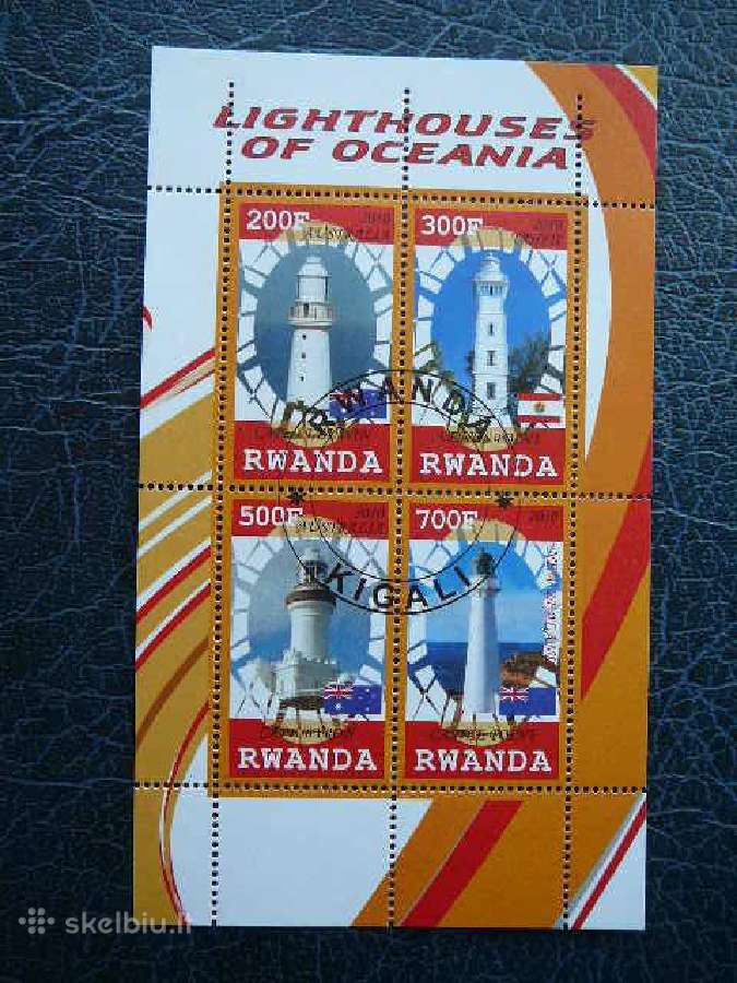 Svyturiai Okeanijos Ruanda 2010 antsp. s654