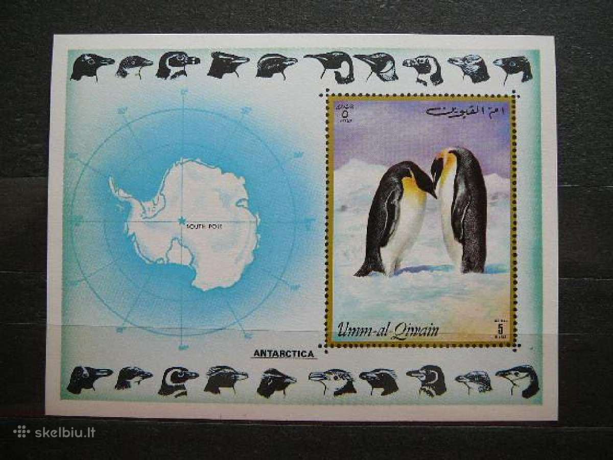 Pingvinai Pauksciai Umm AL Qiwain 1972 Mnh umm78