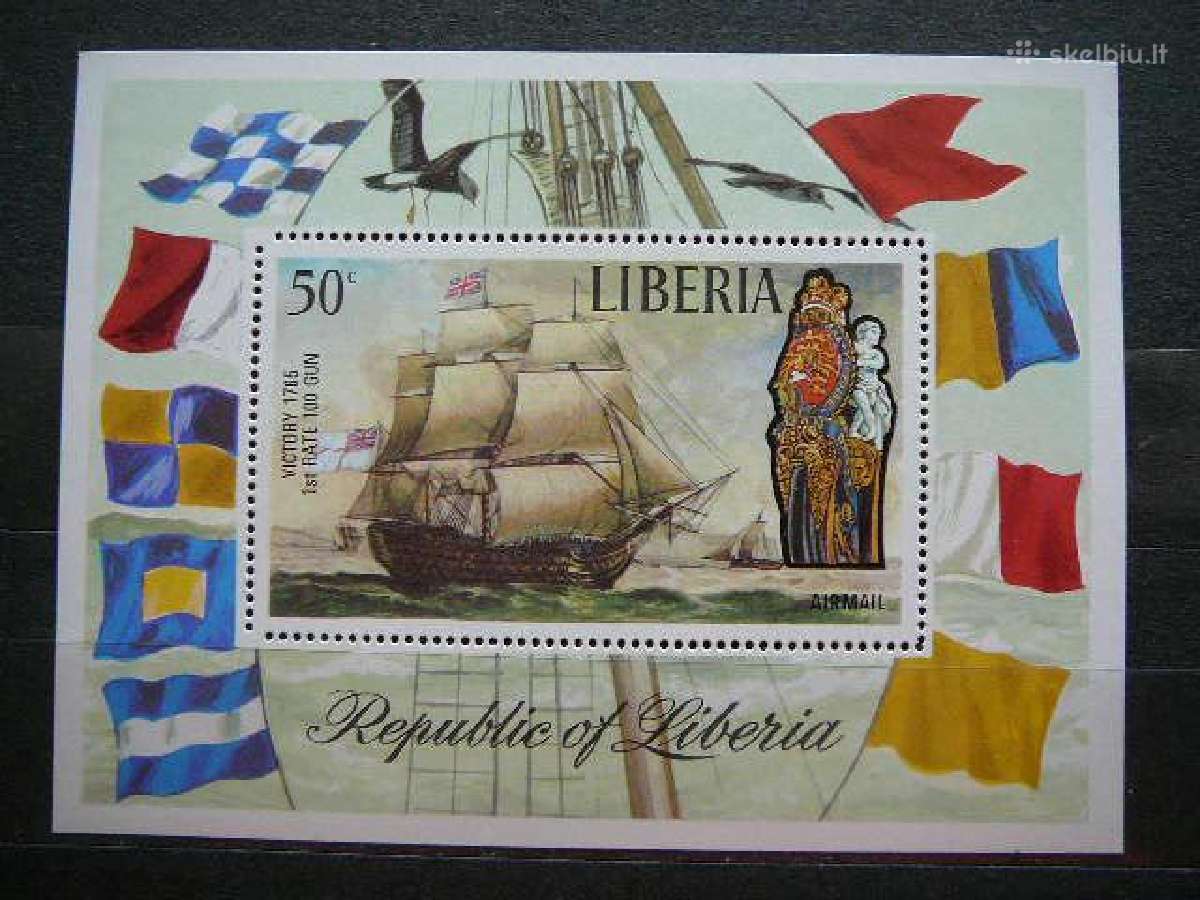 Burlaiviai Laivai Liberija svarus lib754s