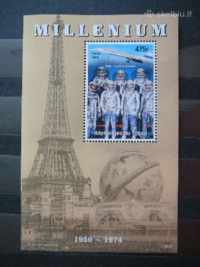 Kosmosas Apollo Concorde Cadas 1999 tch665