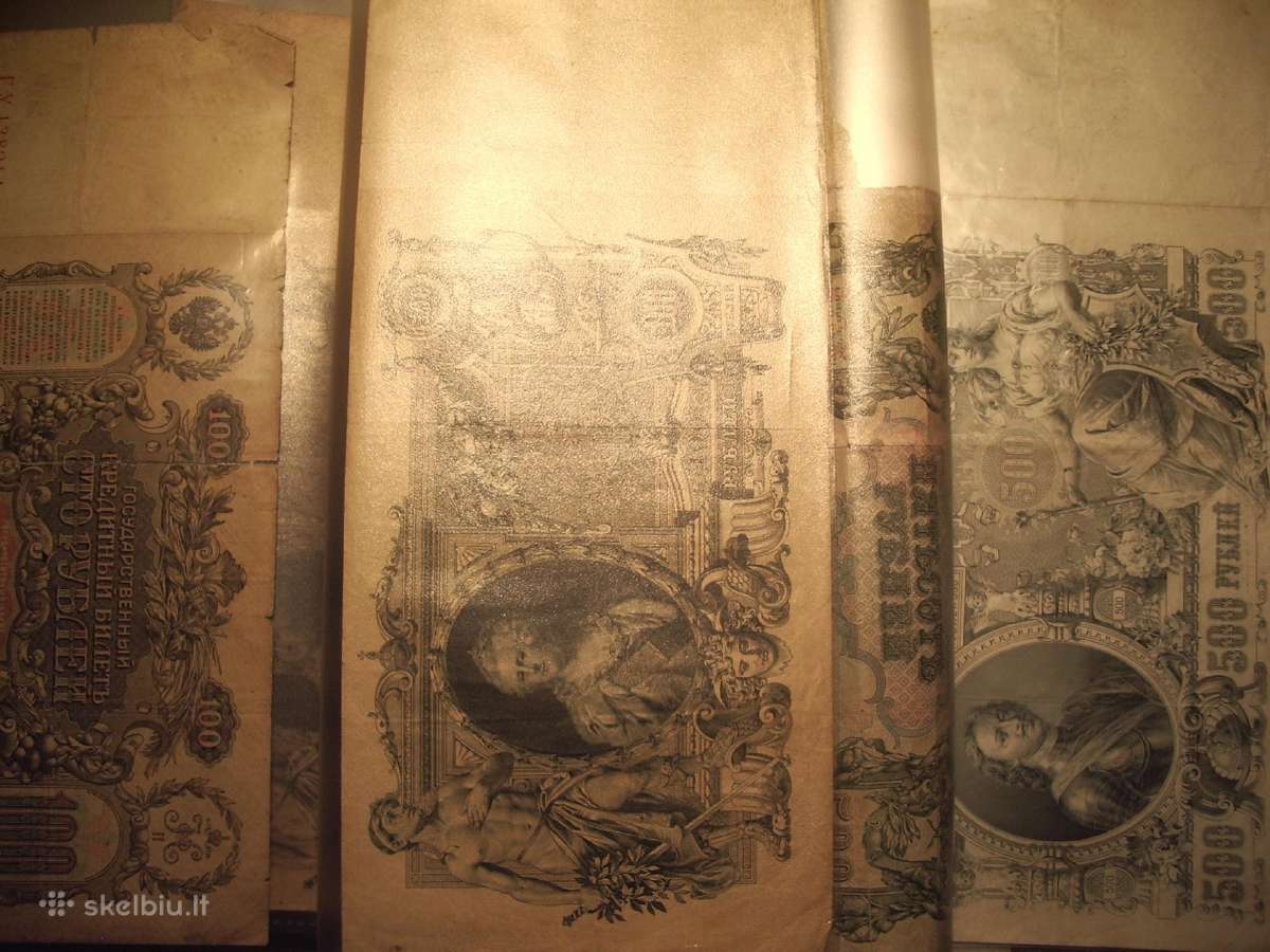 Kolekcija(banknotai, monetai)-1000€ - nuotraukos Nr. 3