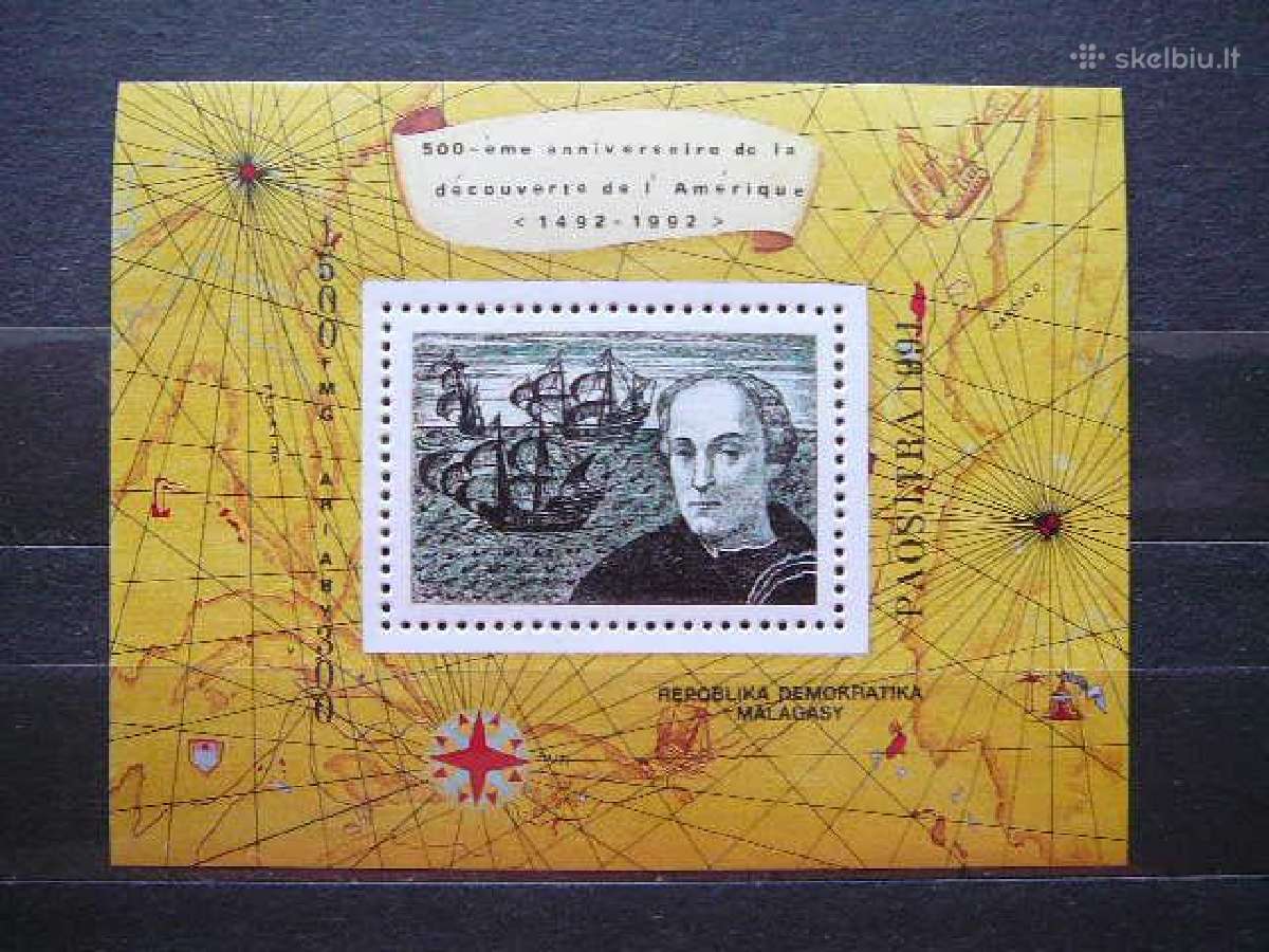Burlaiviai Laivai Madagaskaras Mnh mad535