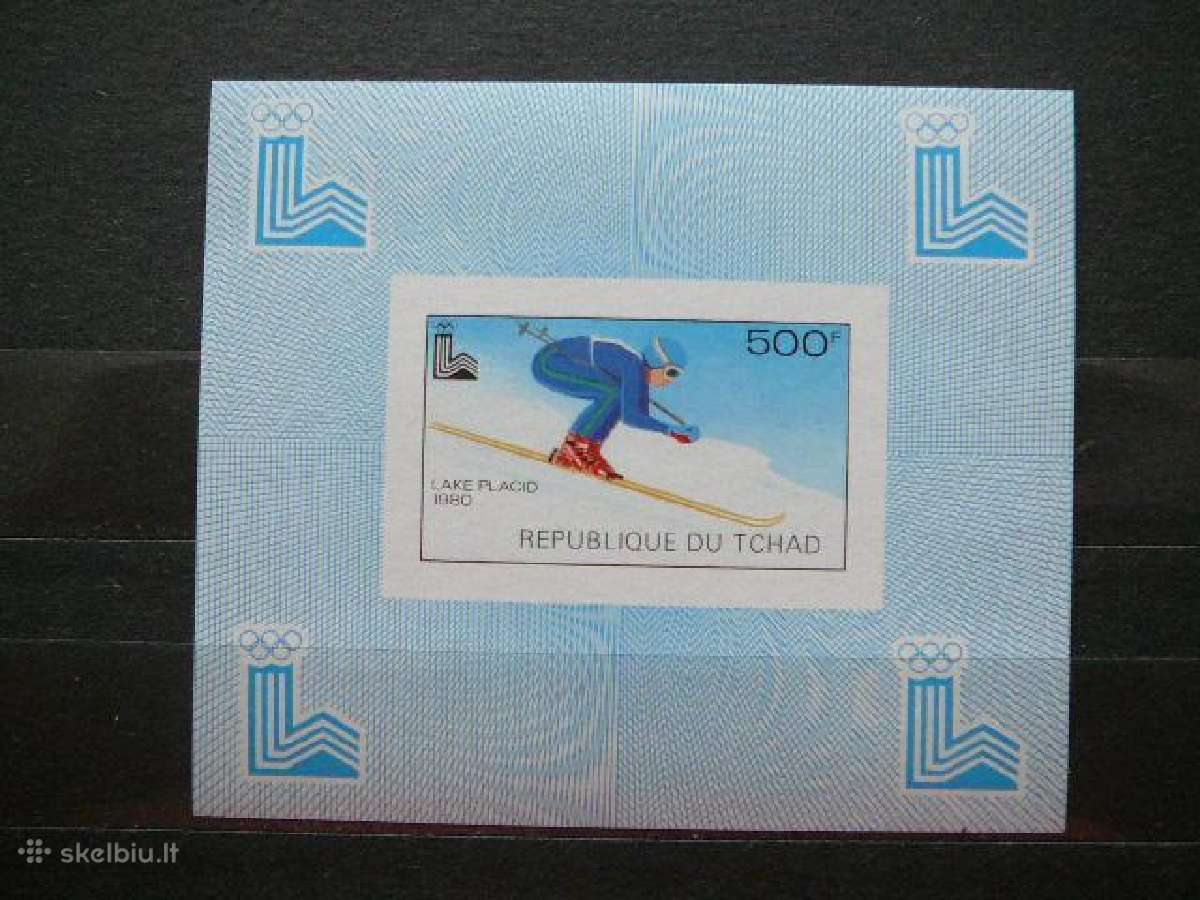 Olimpines ziemos Leik Plesidas Cadas 1980 tch498