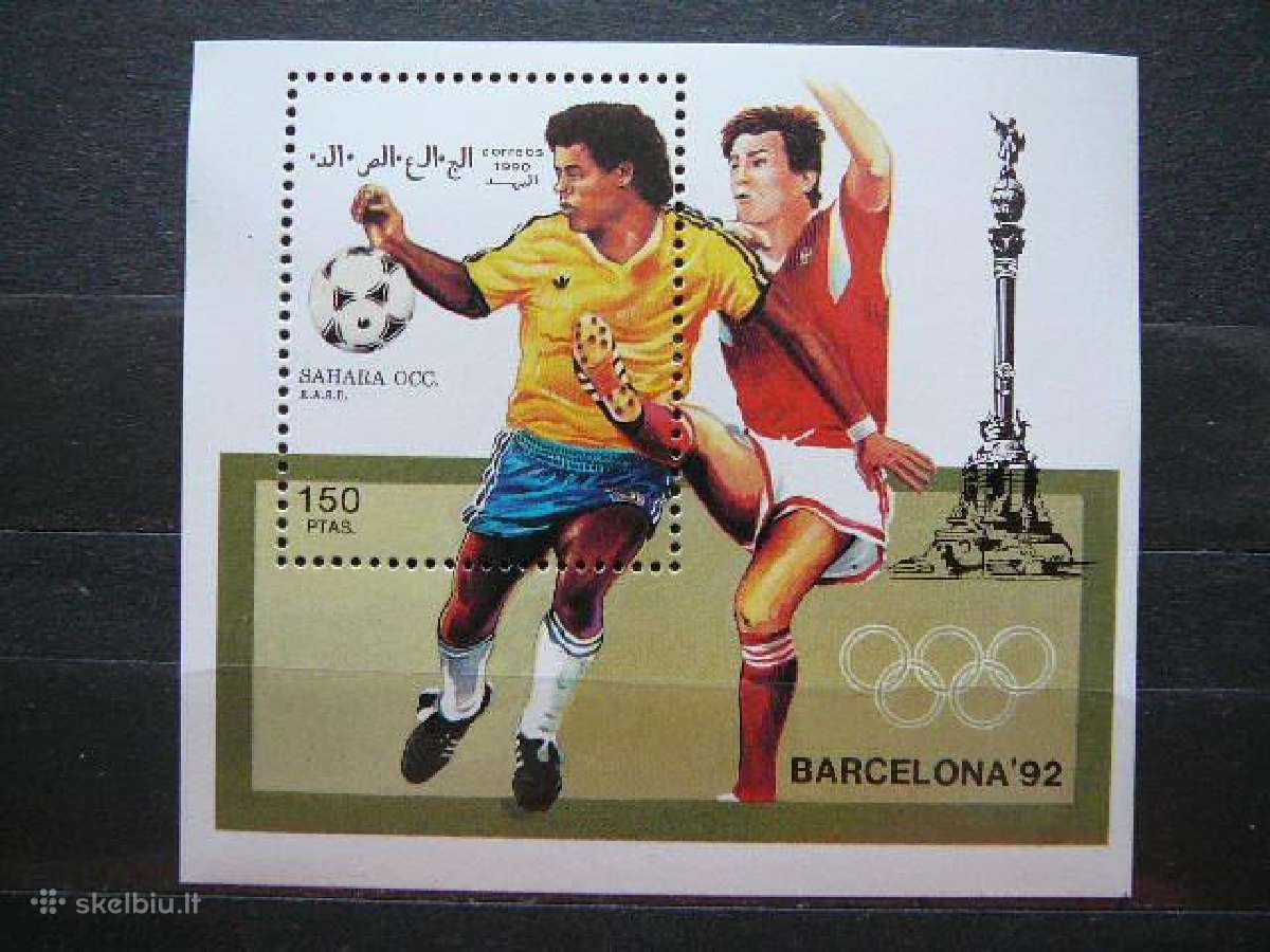 Futbolas Olimpines Barselona svarus sah589