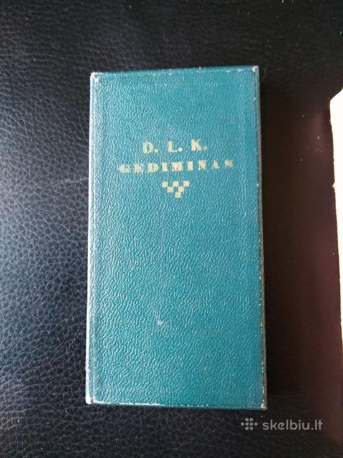 Tarpukario apdovanojimų lapai - nuotraukos Nr. 4