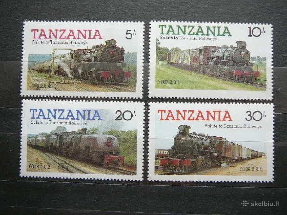 Garveziai Tanzanija 1995 svarus tan602