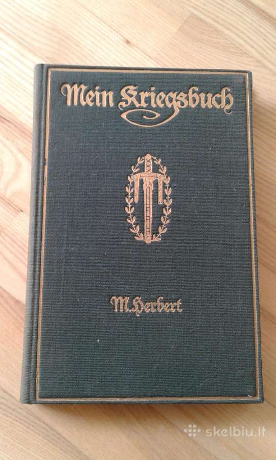 M.herbert-mano karo knyga 1915m.