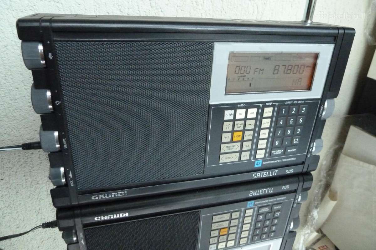 Radijo imtuvas Sony Grundig Philips Panasonic JVC - nuotraukos Nr. 4