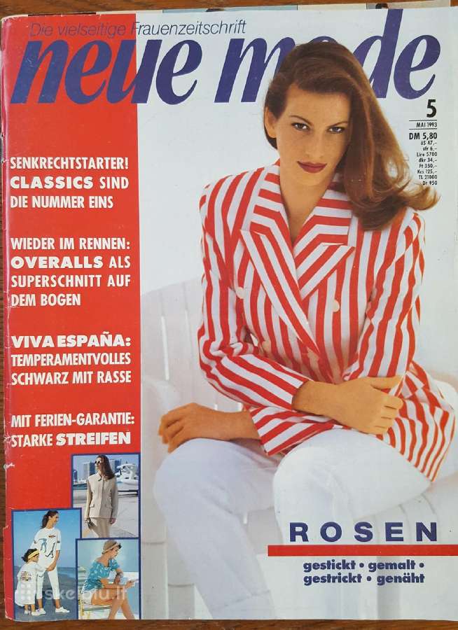 Siuvimo žurnalai Neue Mode 1992-1993 - nuotraukos Nr. 2