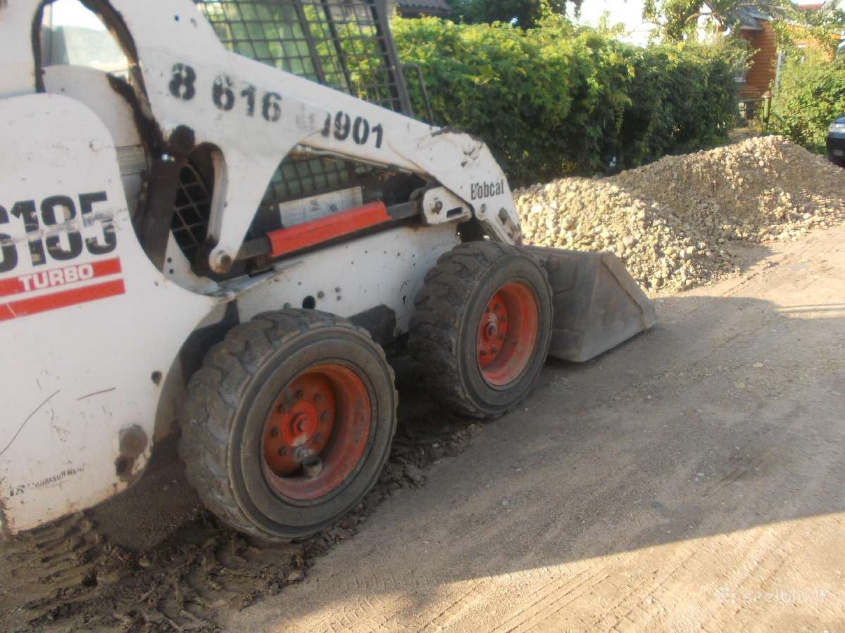 Bobcat krautuvo 185 nuoma,poliu grezimas Kėdainiai