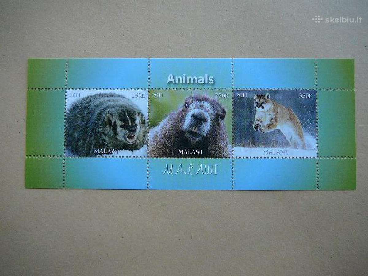 Bebrai Lusis Malavis 2011 Mnh d230