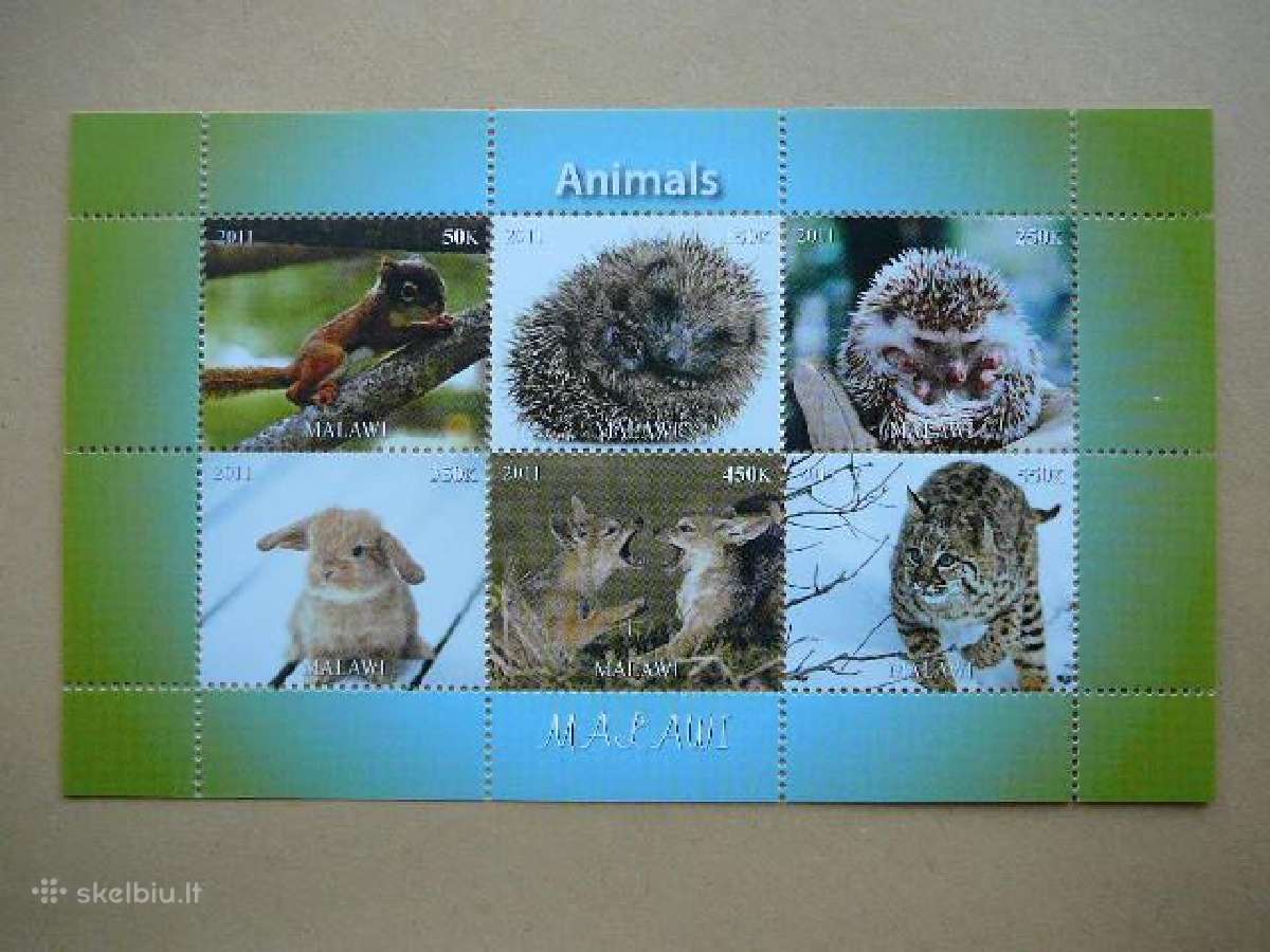 Voveres Eziai Lusys Malavis 2011 Mnh d236