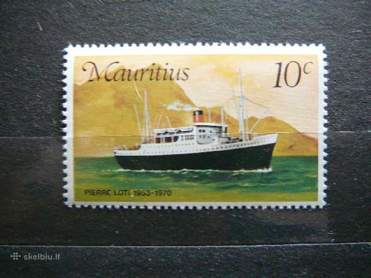 Laivai Mauricijus svarus ma988