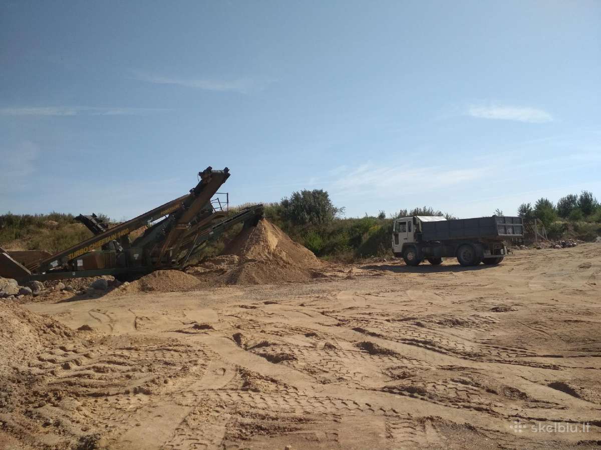 Juodžemis, žvyras, smėlis,skalda ir kt. Nuo1-18m³ - nuotraukos Nr. 3
