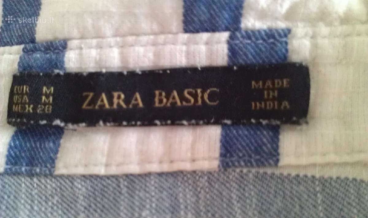 Medvilniniai baltinukai mot."zara"indija100%,"m"d. - nuotraukos Nr. 6