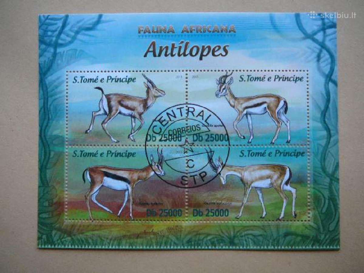 Antilopes San Tome 2013 antsp. stp762