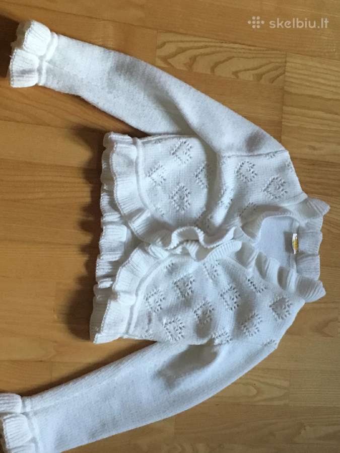 Baltas bolero 128-134cm ūgiui!