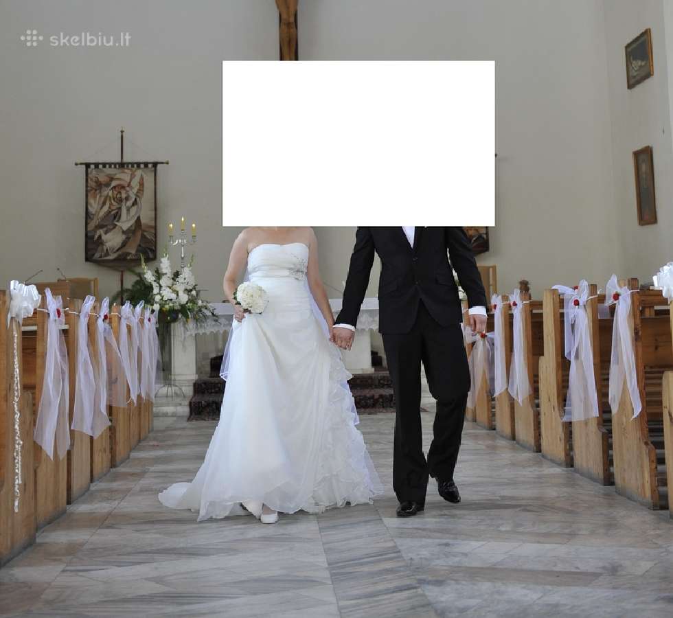 Parduodu vestuvinę suknelę (demetrios kolekcija) - nuotraukos Nr. 10