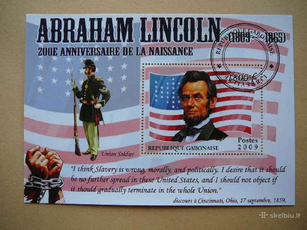 Prezidentai Abraham Lincoln gb0904