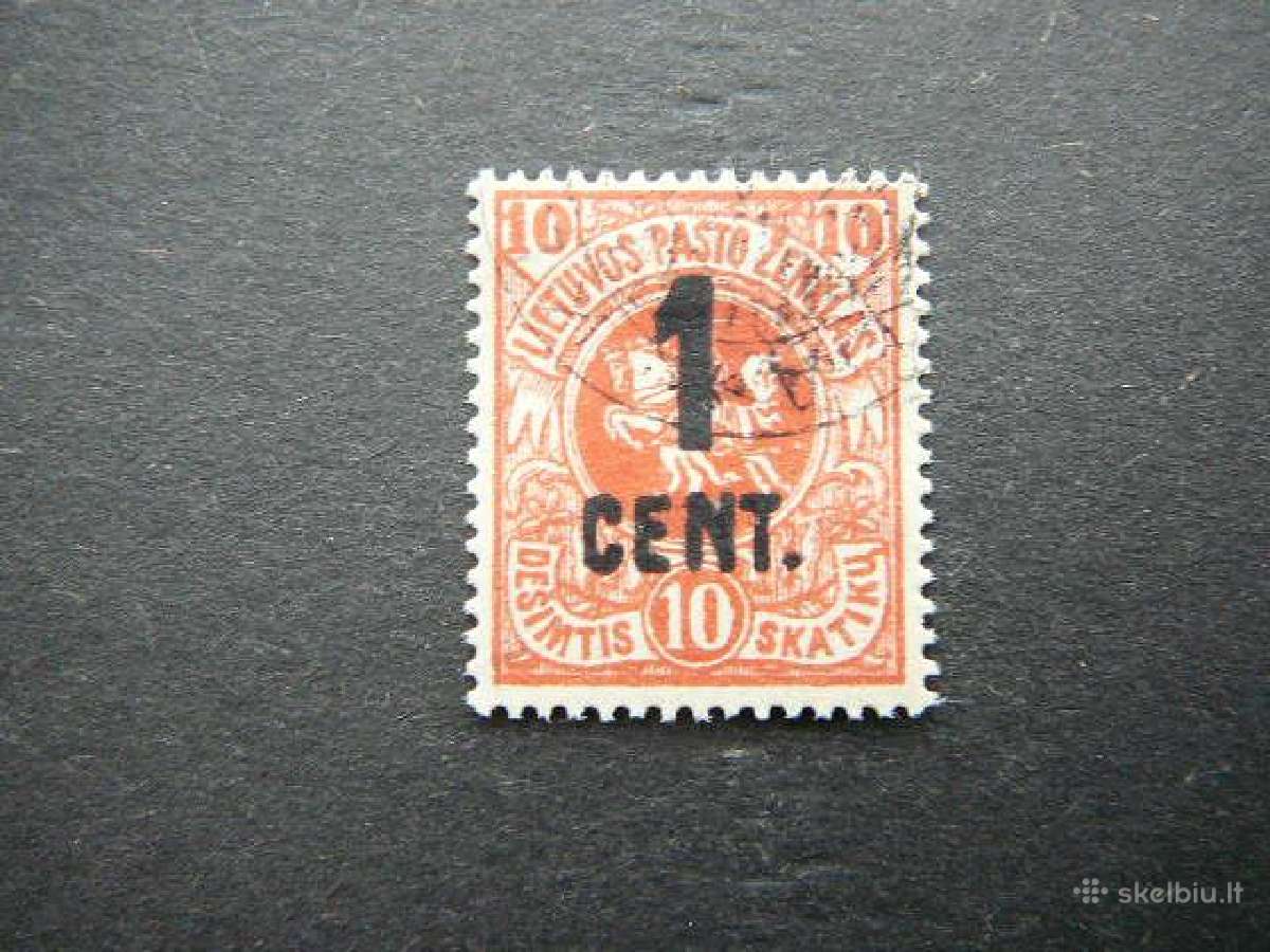 Lietuva 1922 antsp. lit138a